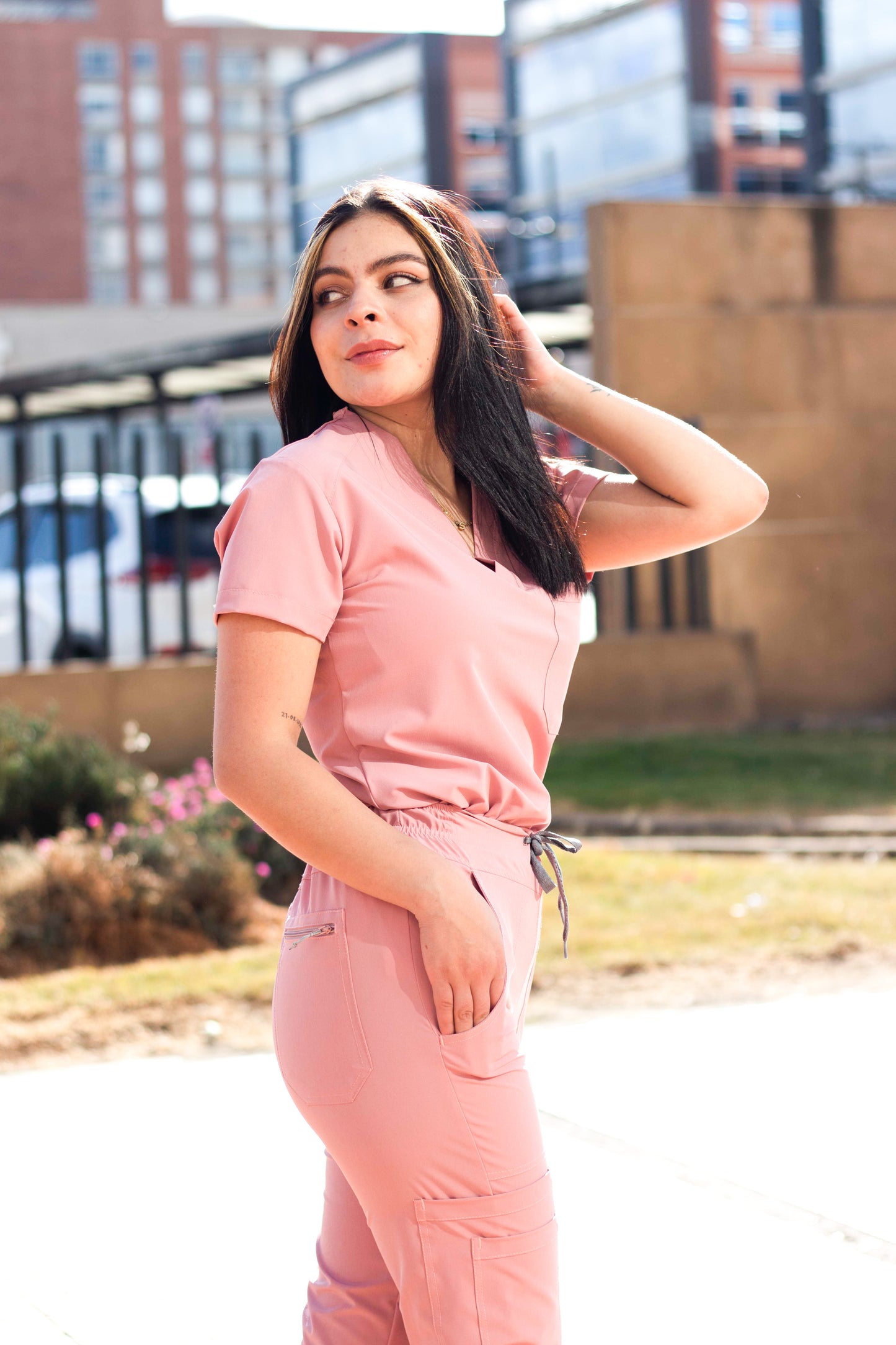 Scrub - Uniforme antifluido - Modelo Natalia